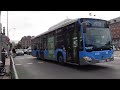 Buses in Madrid, Spain 2022