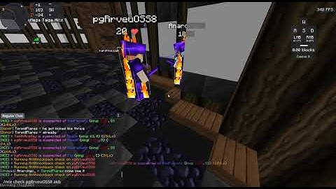 ExtremeCraft - Hacker #2389 Name: pgRrveuOSS8 Hacks: AKB + Bhop