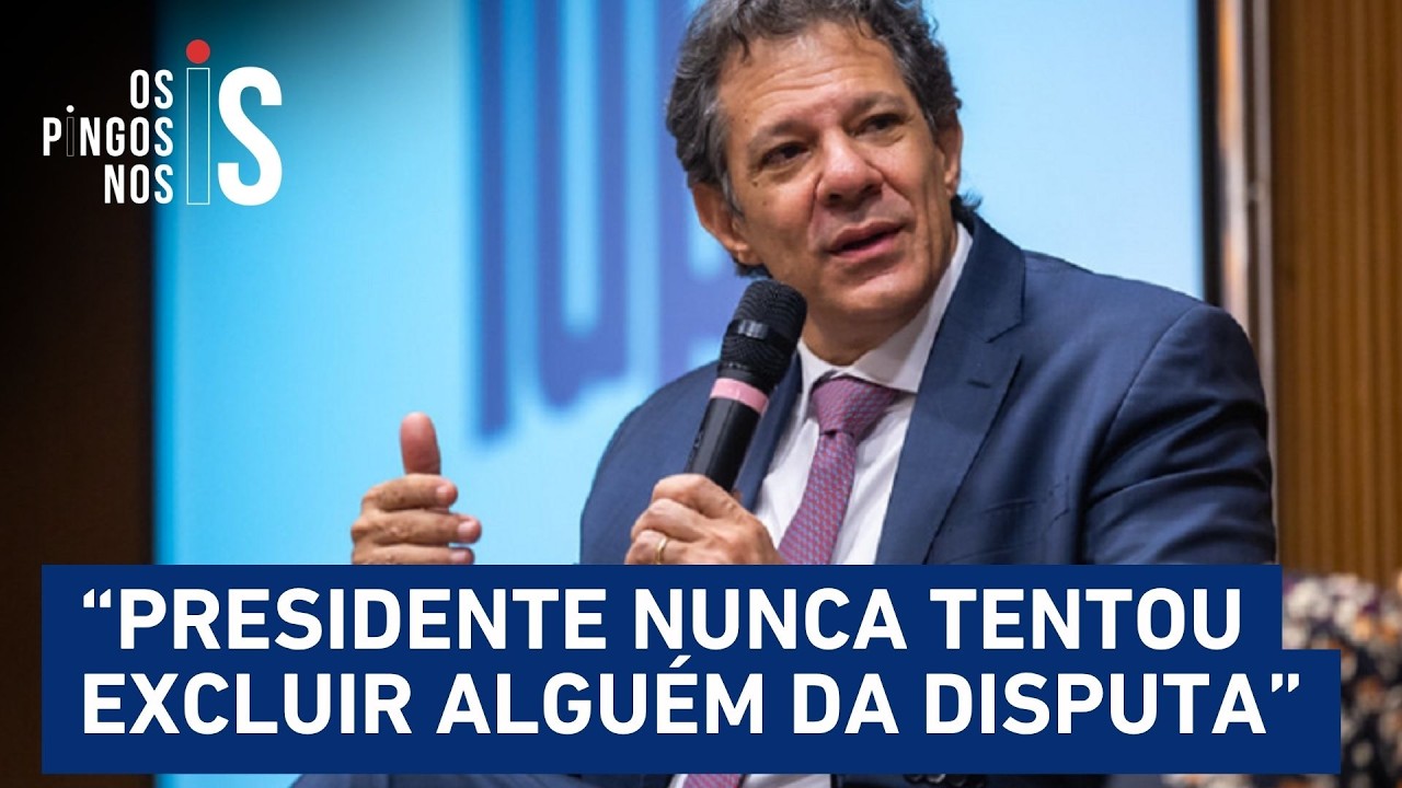 Haddad sobre Marçal: “Se a pessoa está habilitada a concorrer, ela pode concorre
