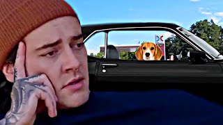 You got a staring problem, dog