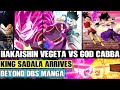 Beyond Dragon Ball Super: Hakaishin Vegeta Trains Super Saiyan God Cabba! Kale Vs Caulifla Training!