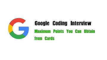 Google Coding Interview Question | Leetcode 1423 | Maximum Points You Can Obtain from Cards