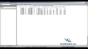 SAS Base Programming   Lesson 10   Creating Permanent Dataset in SAS