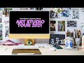 ART STUDIO TOUR 2021 - Asia Orlando Digital Art &amp; illustration Studio!