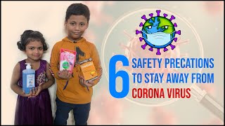 6 Safety Precaution steps from corona virus for Children | 2020 | Quarantine | Lockdown