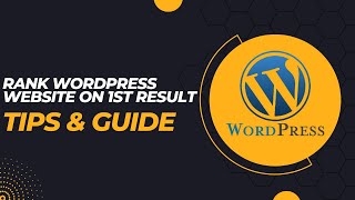 How To Rank WordPress Website On Google | WordPress | WORLD OF TECH