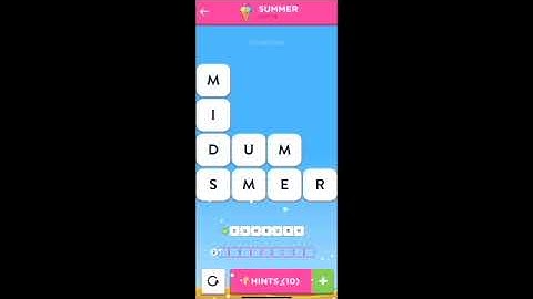 WordBrain 2 Summer Event Day 14 July 16 2021 Answers and Solutions