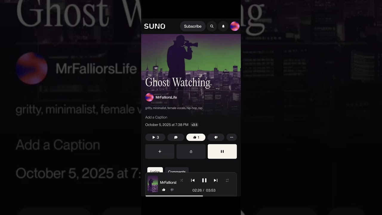 Ghost Watching 🕵️‍♂️ Song About Being Ghosted By A Friend Yet They Still Stalk Your Socials