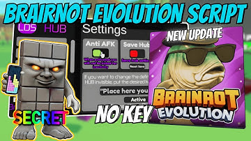 🚀 BEST Brainrot Evolution Script Hack | Auto Dungeon, Secret Brainrots, Auto Attack & More l No Key