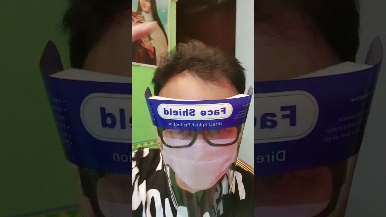 new face shield... YouTube