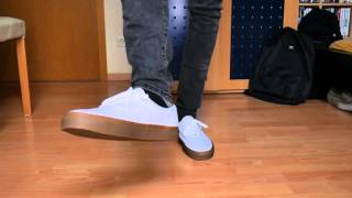 Vans Era WHITE GUM - On Feet - YouTube