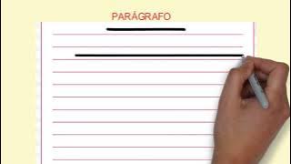 O QUE É UM PARÁGRAFO?