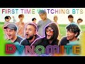 OUR FIRST TIME WATCHING BTS!!! | BROTHERS watch BTS Dynamite | REACTION