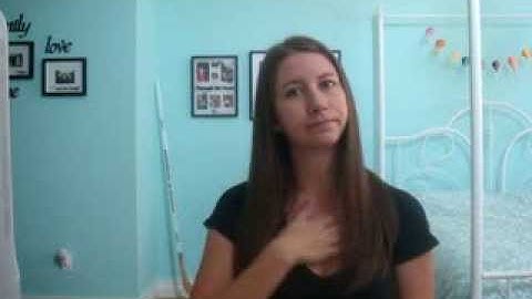 ASL 201 Lesson 4 Chapter 7 Assignment