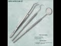 Dental Intro Exam Set