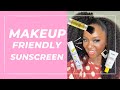 Makeup & the BEST Sunscreen for Dark Skin? | How to Reapply Sunscreen + Glowing Body SPF