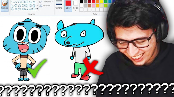 intentando dibujar personajes de memoria