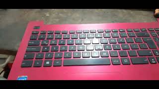 CAMBIO TECLADO ASUS CON REMACHES PLÁSTICOS