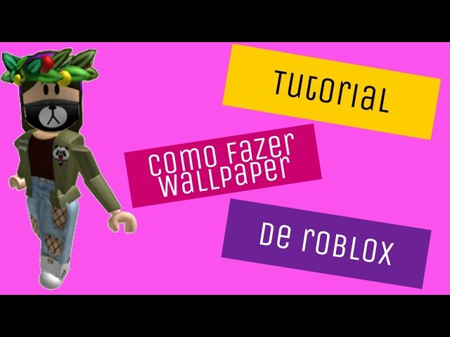 ideia de papel de parede para celular/tablet ( versão roblox) 