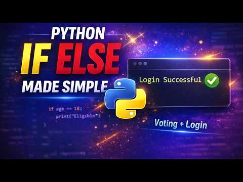 Python If-Else (Most Beginners Make This Mistake!)