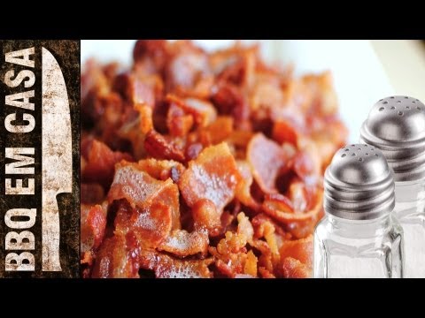 RECEITA DE TEMPERO PARA CHURRASCO - SAL DE BACON (BACON SALT)