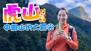 【登山】大霸尖山變小了苗栗虎山真的好像有點挑戰但只要五小時千萬不要錯過這座郊山一輪的運動日常 #中級山 #泰安 #郊山