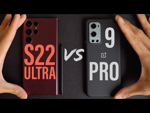 Samsung Galaxy S22 Ultra Vs OnePlus 9 Pro - Speed Test!