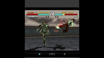 Tekken 3 gameplay: PS1 Graphics, Peak Fighting 🔥#tekken3 #retrofightinggames