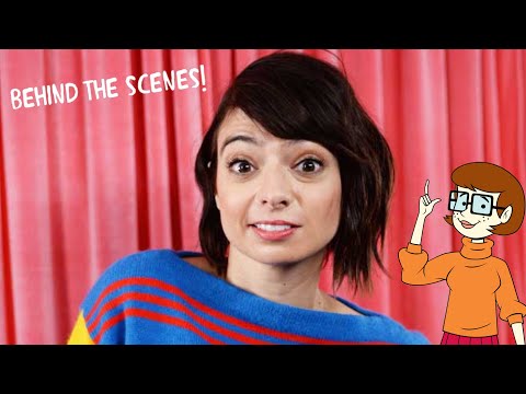 Working with Kate Micucci as Velma in Scooby Doo - Behind the Scenes!