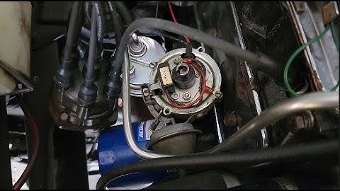 Chevy C10 6 cyl Pertronix Ignitor II install - and issues with improper install