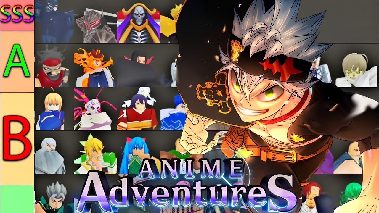 update 17 in anime adventures tier list｜TikTok Search