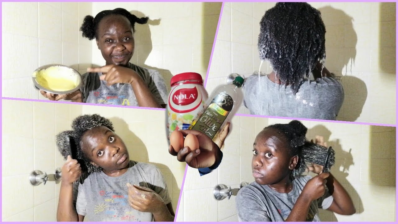 Protein Treatment For 4C Natural Hair DIY Protein Treatment YouTube
