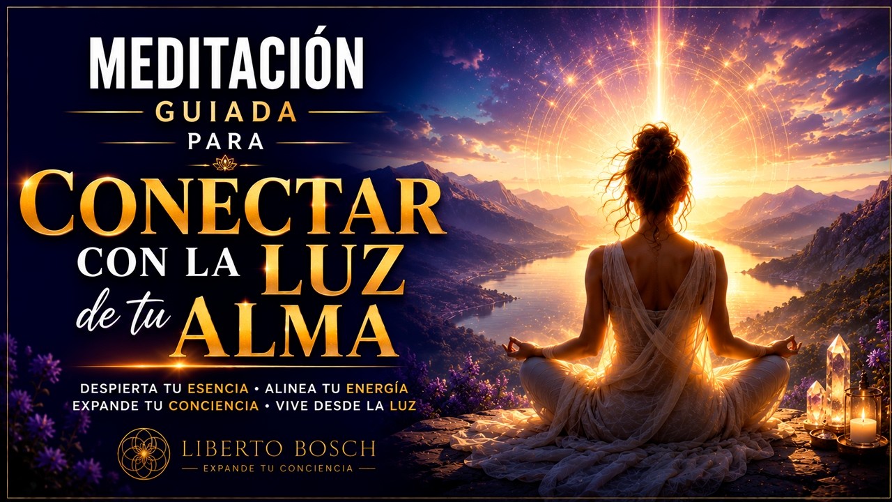 Meditación Guiada para conectar con la Luz de tu Alma - YouTube