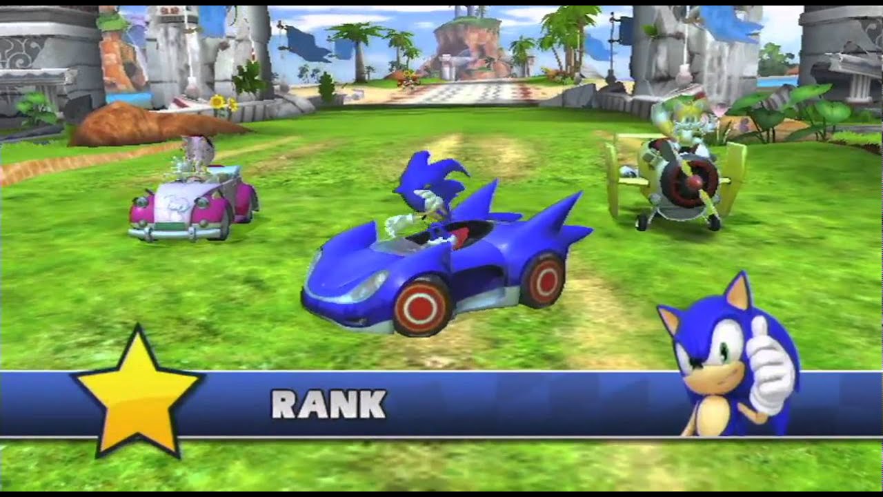 Sonic & Sega All Stars Racing Missions Episode 2 One for England - YouTube