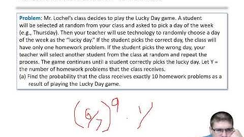 6.3 Binomial and Geometric part 3