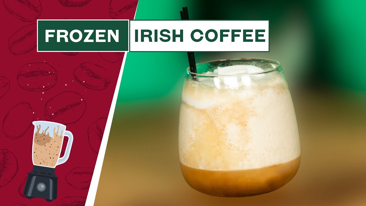 FROZEN IRISH COFFEE Nasıl Yapılır? // Buz Gibi Viskili ve Kahveli