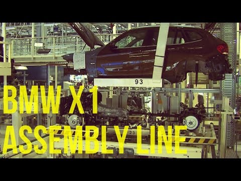 Video: BMW X1 Is Built In Leipzig