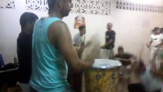 Treino de maculele do baluarte