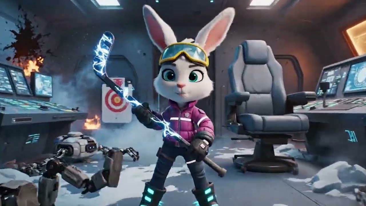 Hero of the Aurora Dome, The Little Rabbit's Mission to Save the Base