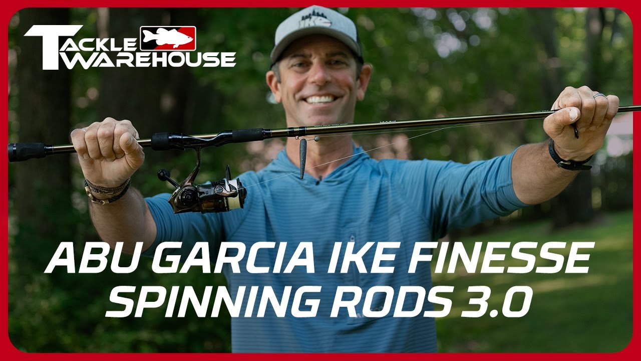 abu garcia ike spinning rods Dude Spincast Combo and Rocket Line Management System make it an ideal tool for first time anglers Abu Garcia Signature "Ike" Series
