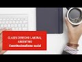 CLASES DE DERECHO LABORAL ARGENTINO UNIDAD 2