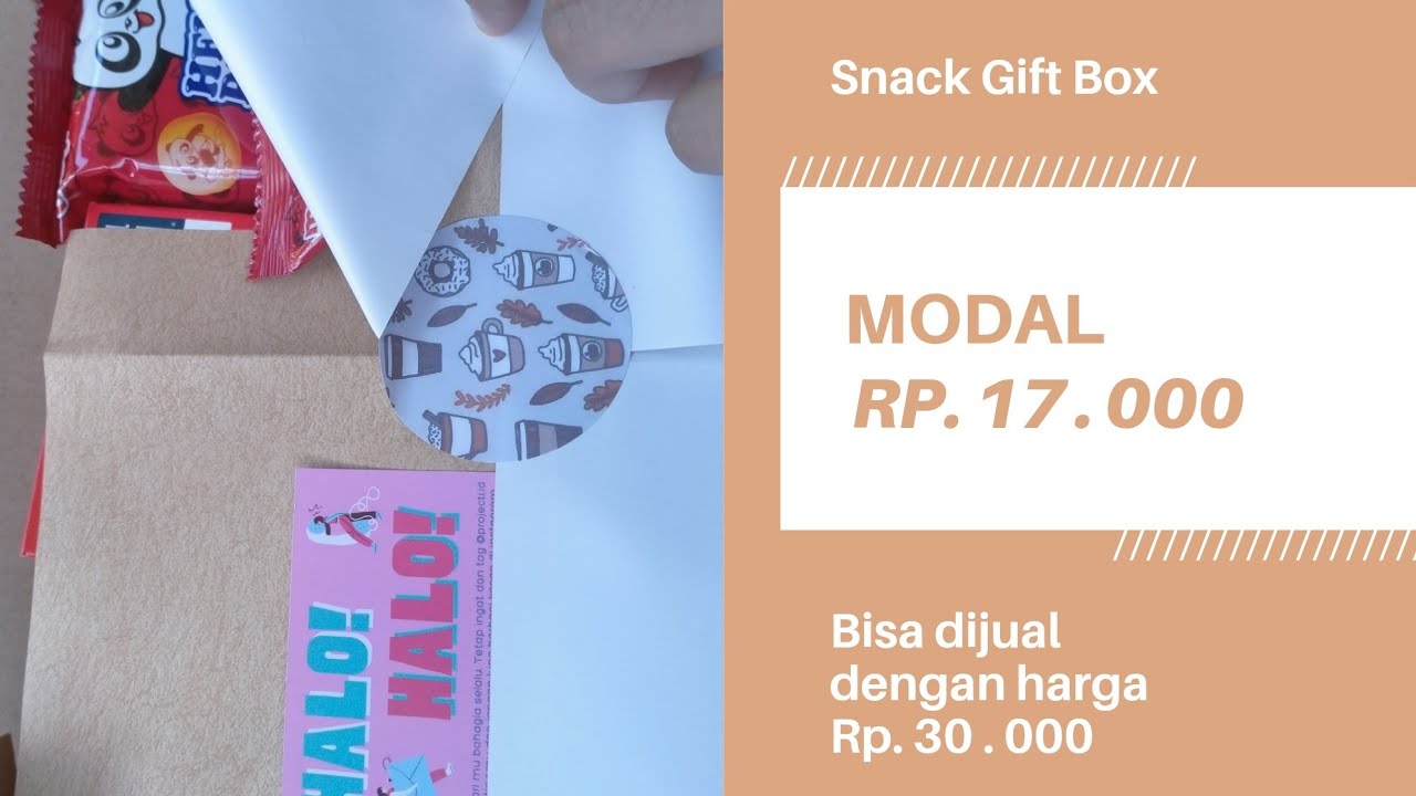 DIY SNACK BOX | IDE BISNIS MASA KINI | BIRTHDAY GIFT | HAMPERS LEBARAN