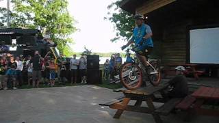 Hans Rey Bike Trials, Cuyuna 2011, Crosby MN, Bike Trials