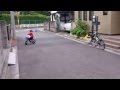 初の補助無し自転車2013 10 23