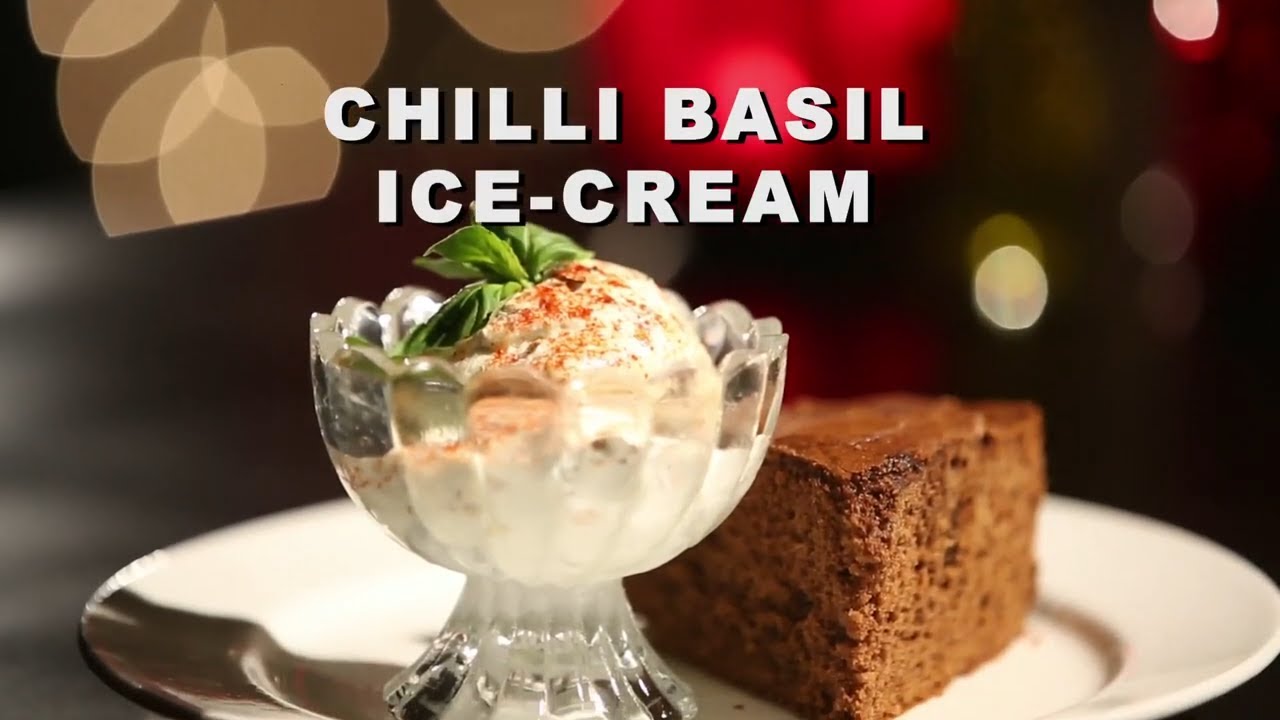 Chilli Basil Ice-Cream | चिल्ली बेसिल आइसक्रीम | Ice-Cream Recipes | Chef Shipra Khanna | FoodFood