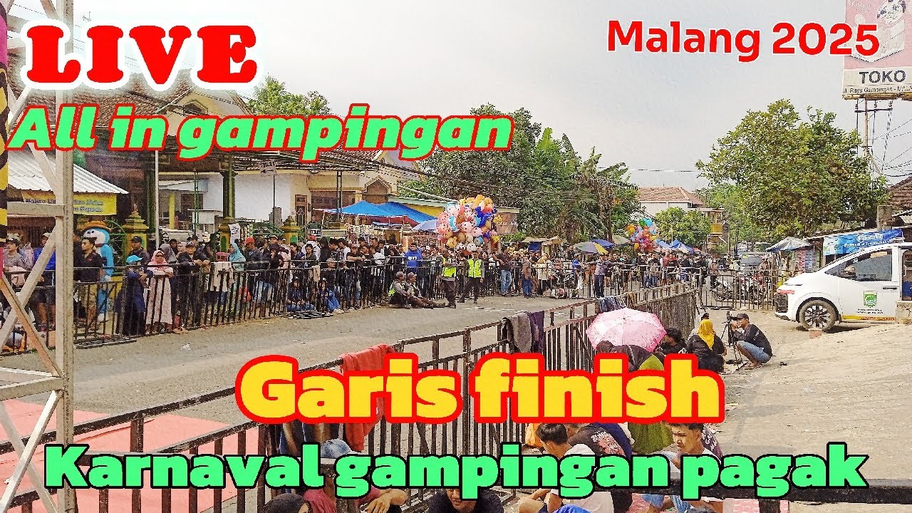 🧶LIVE. KARNAVAL GAMPINGAN PAGAK FULL FUSO ALL IN GAMPINGAN MALANG SELATAN 2025., part1