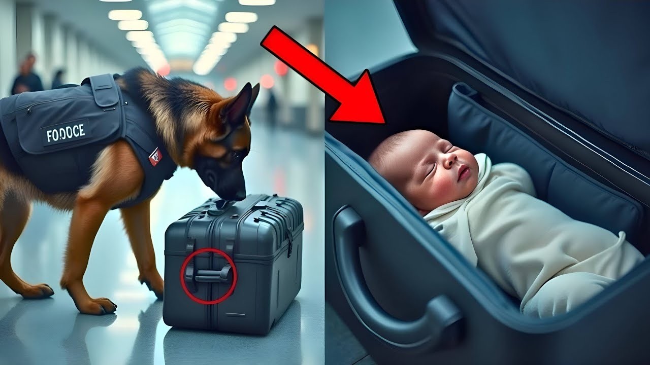 Cops Opened a Suitcase Because of a Dog's Bark – What They Discovered Inside Will Shock You!