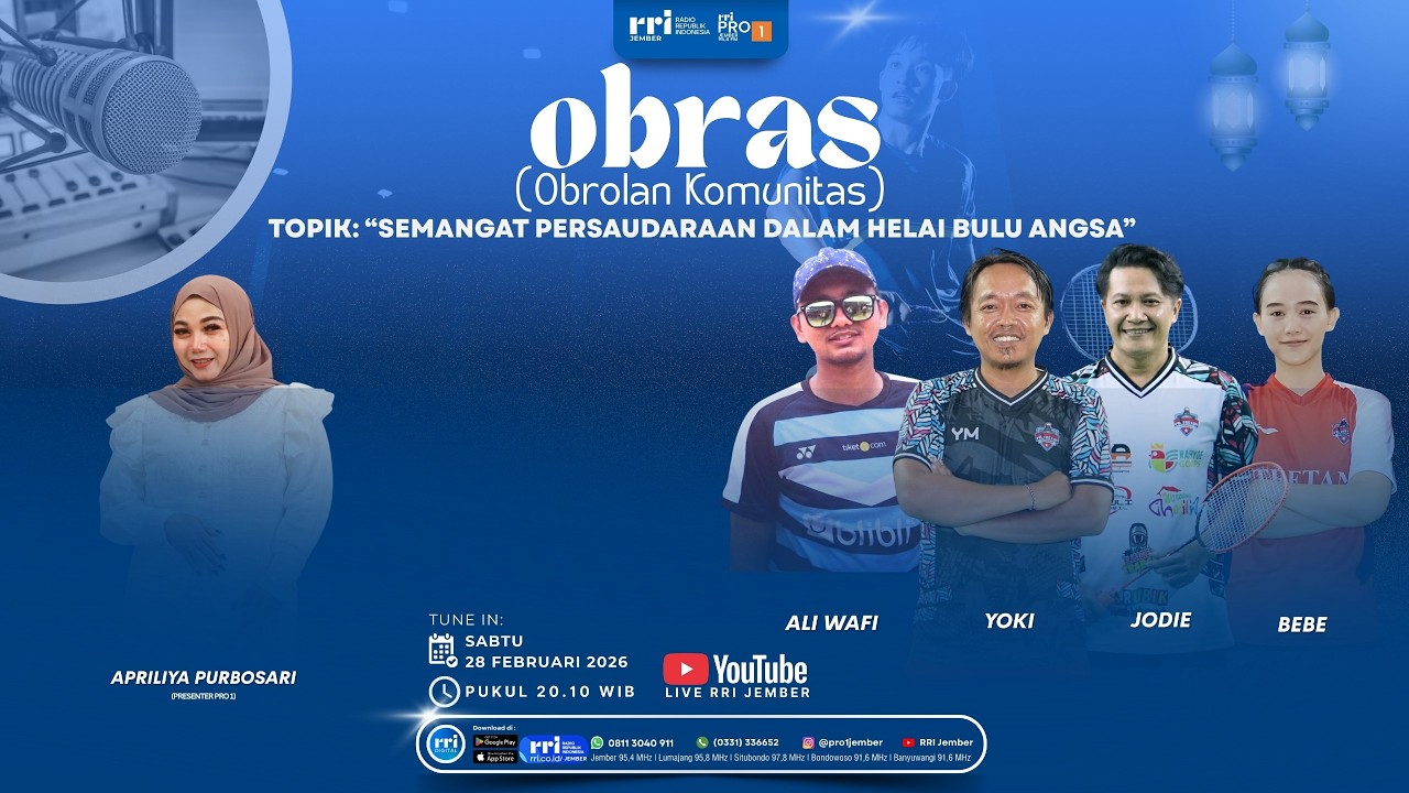 OBRAS | SEMANGAT PERSAUDARAAN DALAM HELAI BULU ANGSA