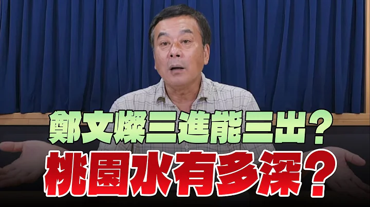 '24.07.11【小董真心話】鄭文燦三進能三出？桃園水有多深？ - 天天要聞