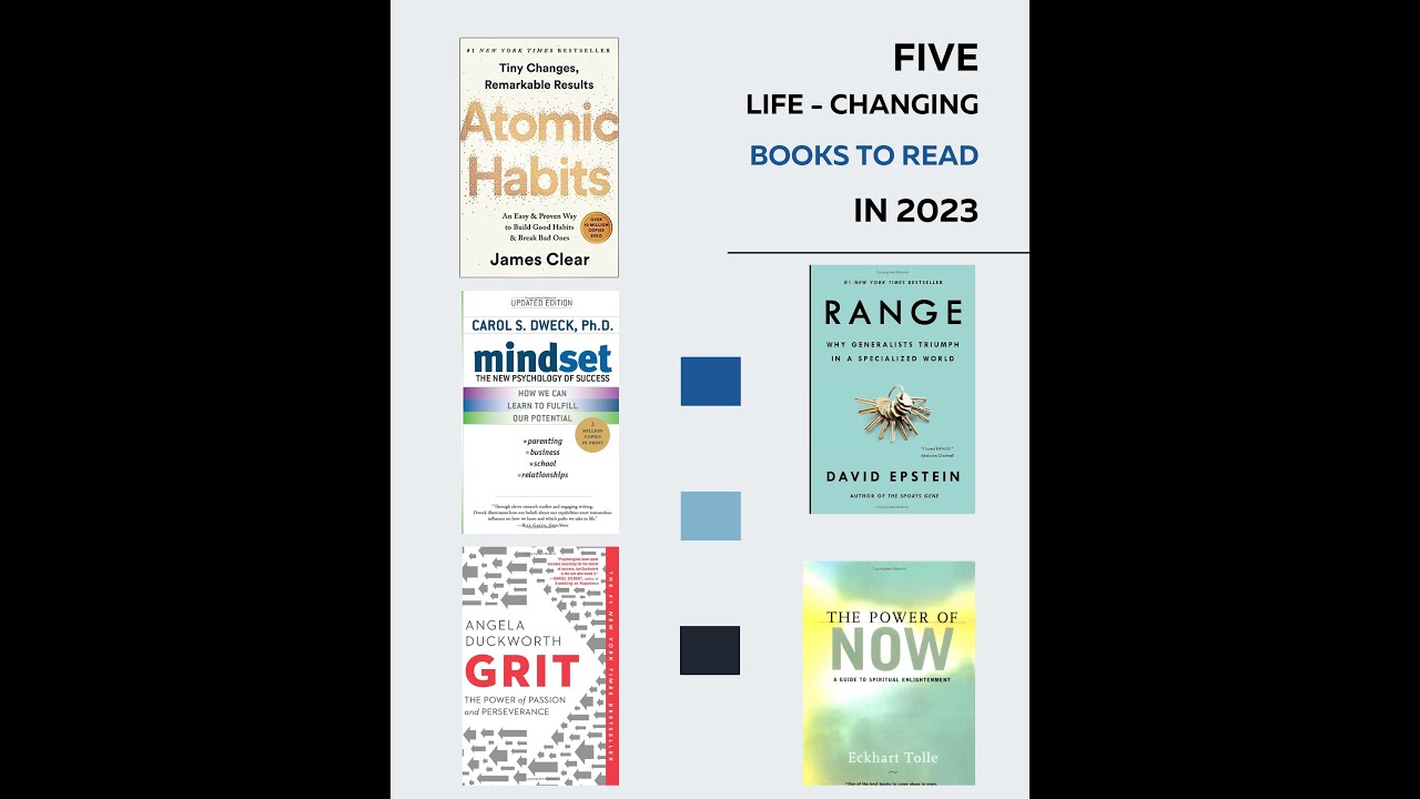 5 LIFE-CHANGING Books You MUST READ in 2023 - YouTube